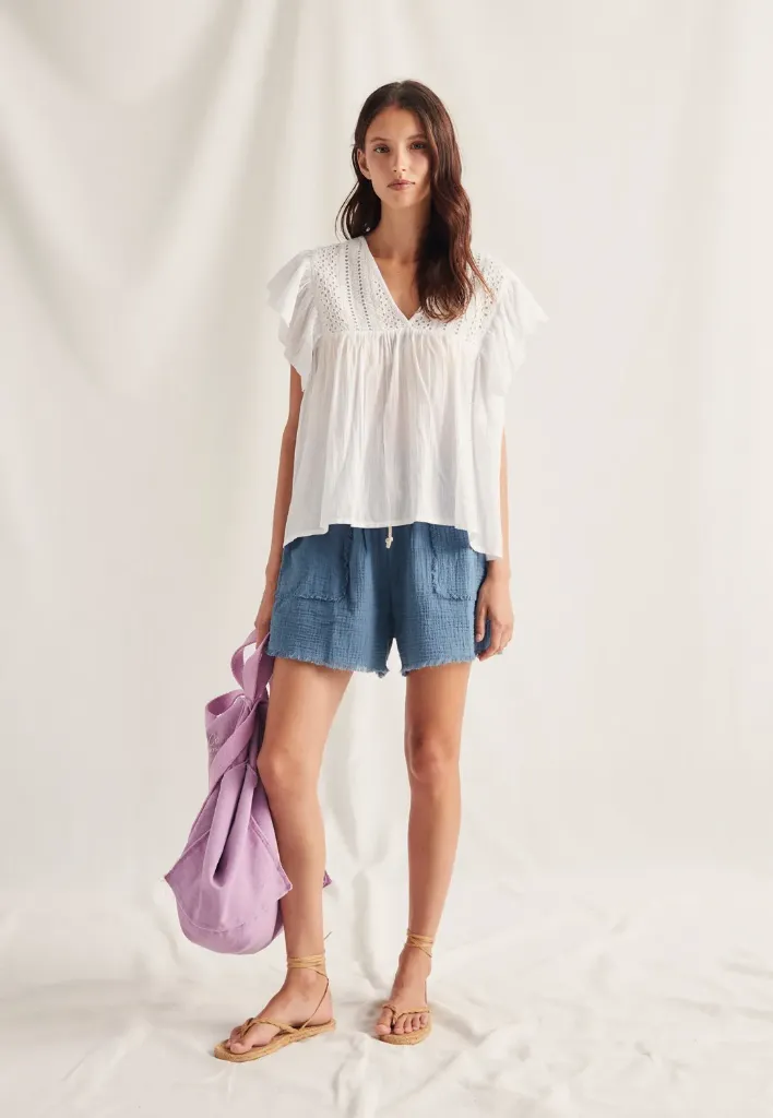 [1C6682JAZMIN2636/XSBL] BLUSA MANGA LARGA (XS/36, BLANCO)