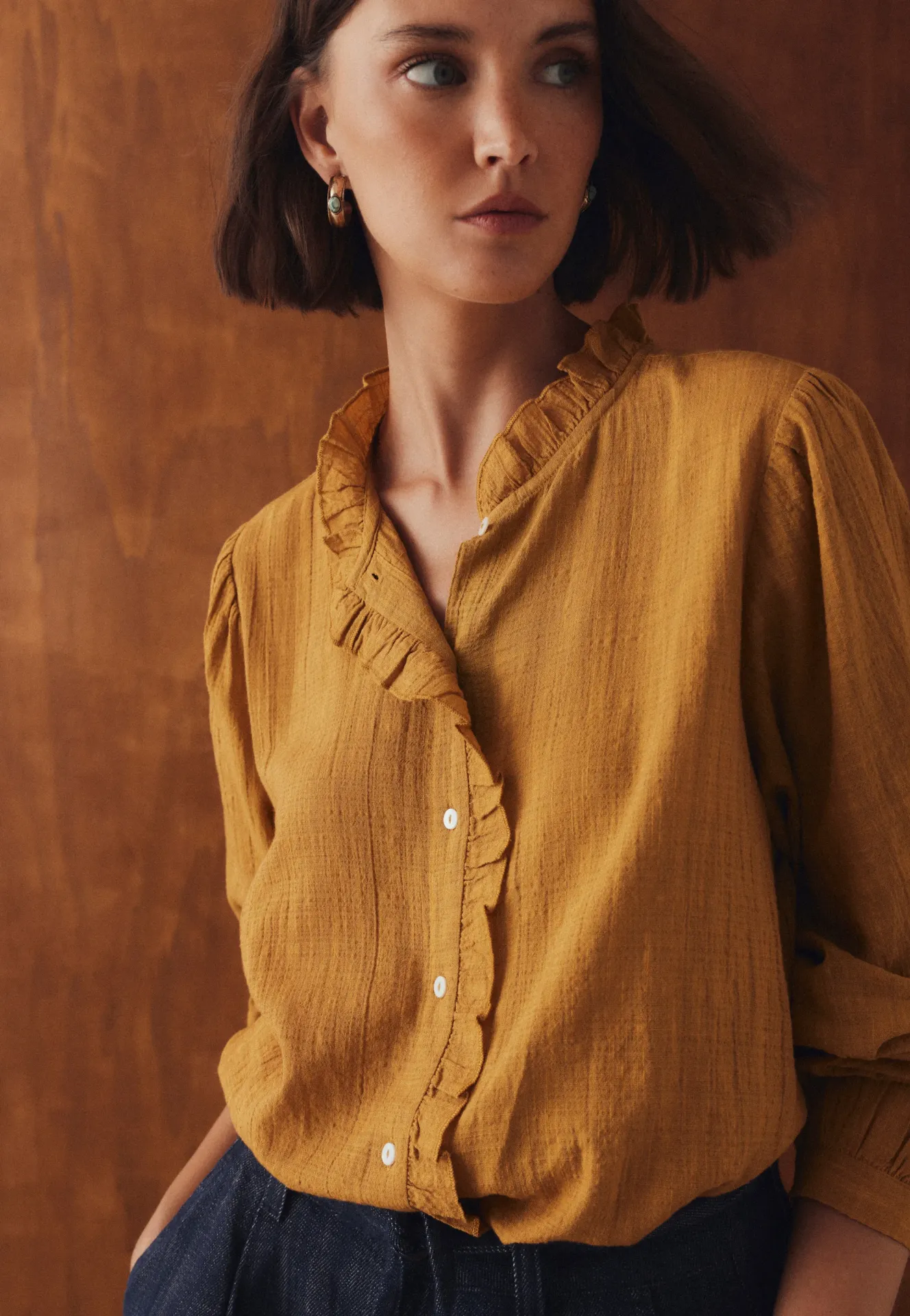 BLUSA VOLANTE