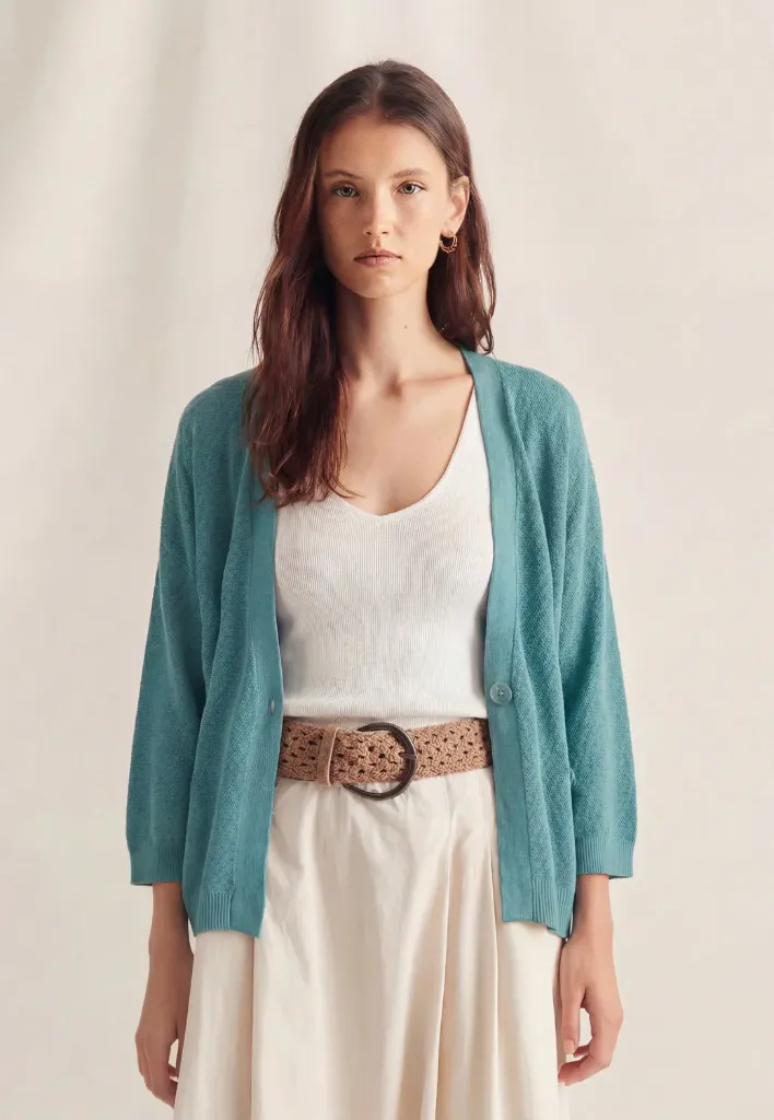 [1E6026ABBY262-0-1AD] CHAQUETA (XS/S, AZULADO)