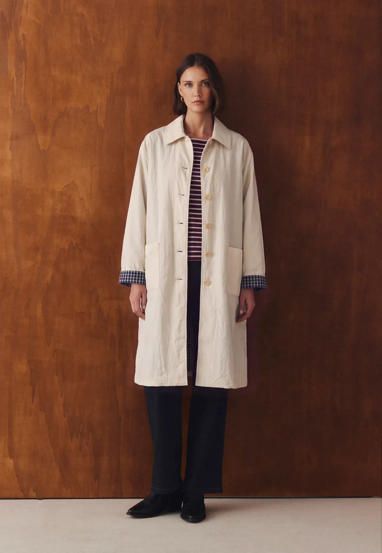 GABARDINA LARGA NYLON
