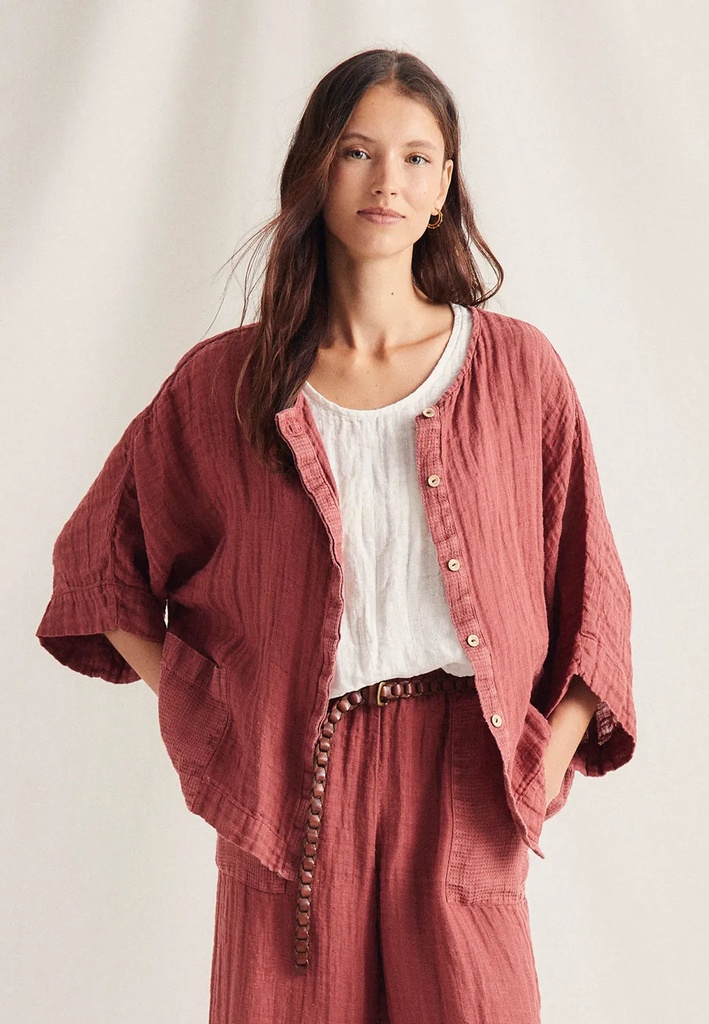 [1E6799SAL2636/XSTE] CHAQUETA CORTA (XS/36, TEJA)