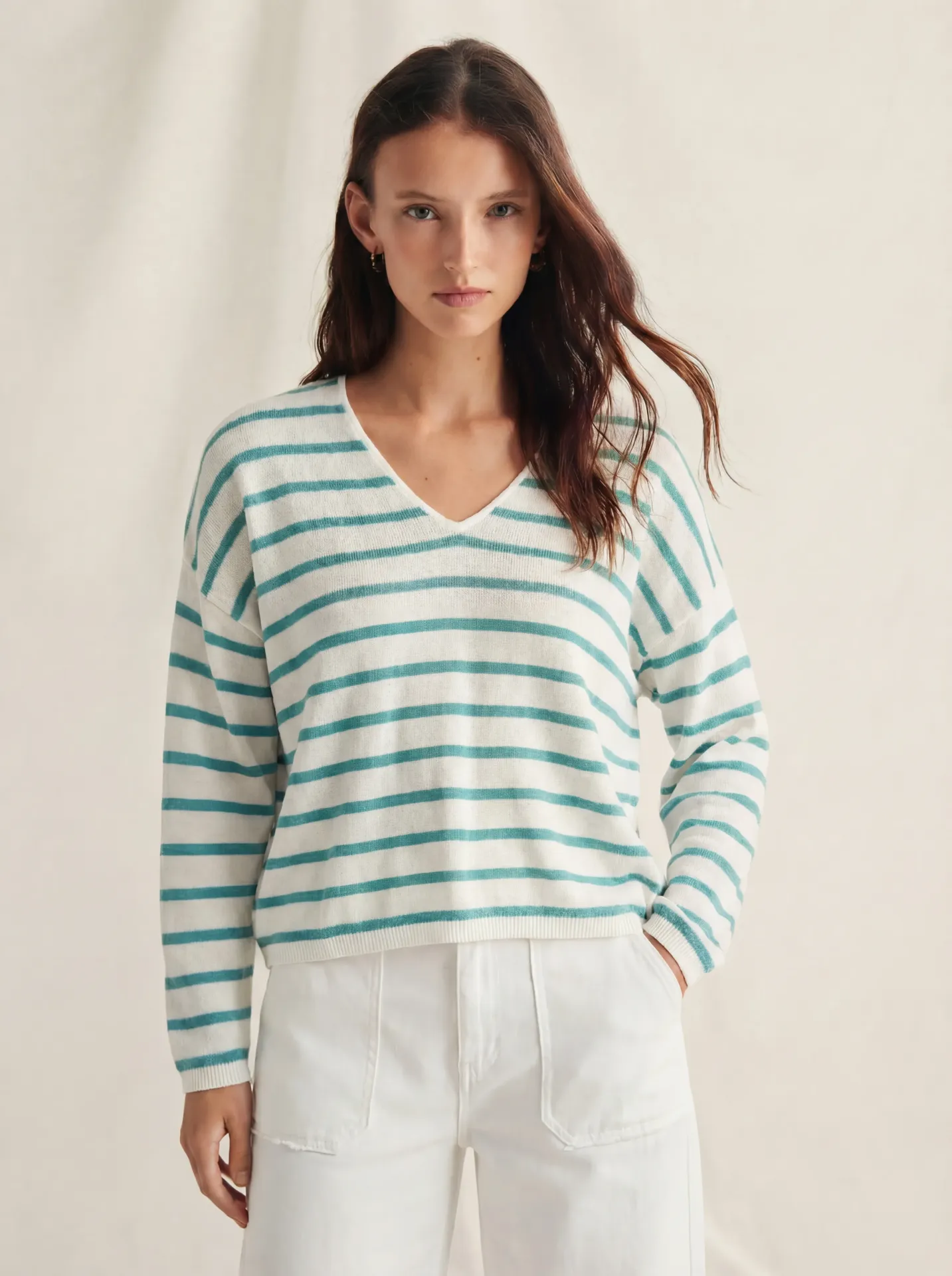 [1J6771ABBY262-0-1AD] JERSEY RAYAS (XS/S, AZULADO)