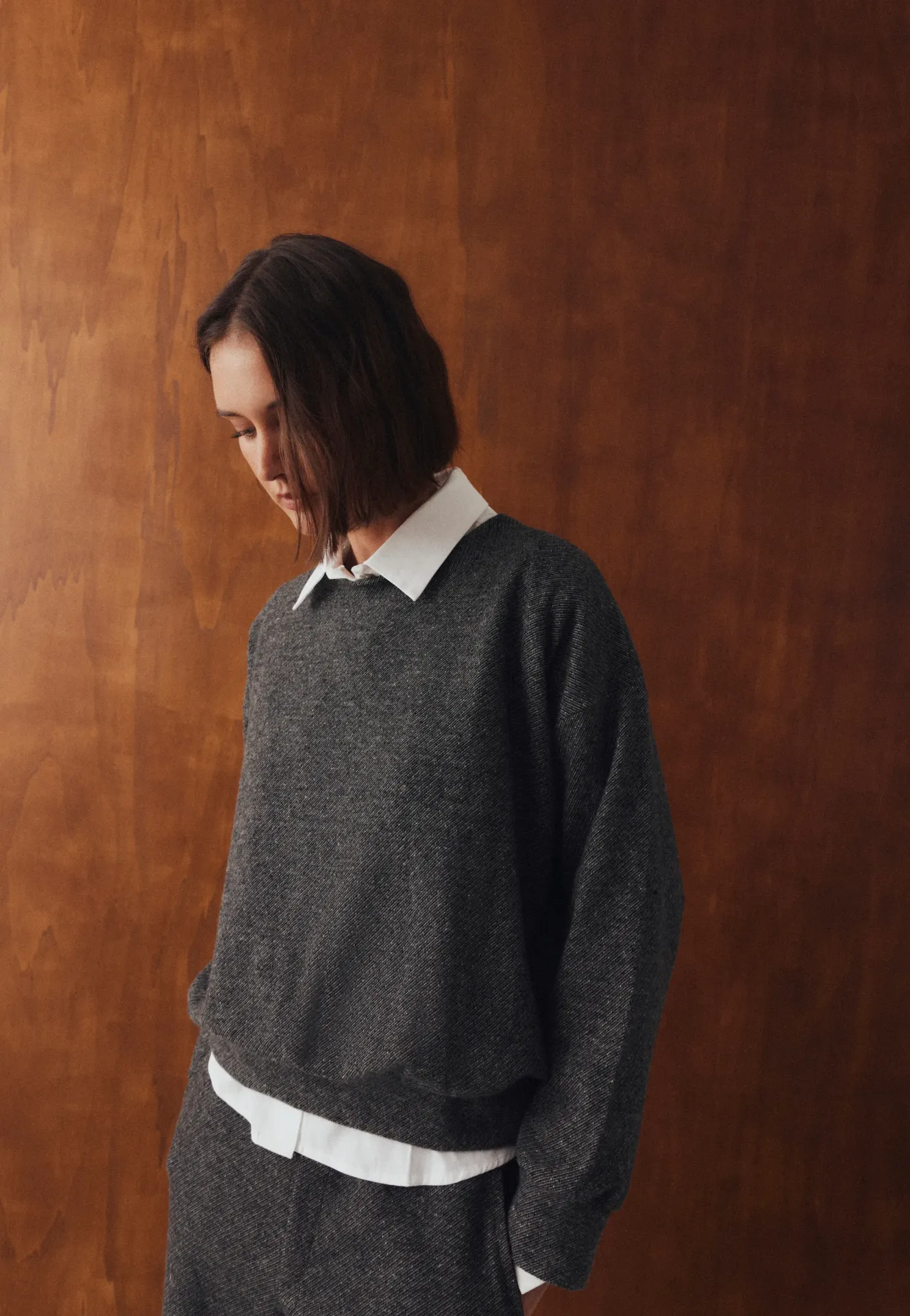 [1J6957CIVITA26W36/XSNE] SUDADERA C/REDONDO (XS/36)