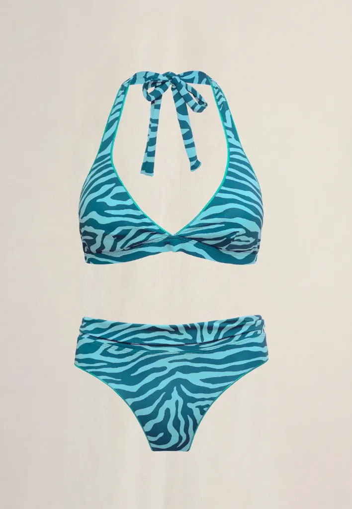 BIKINI TRIANGULAR FIJO ZEBRA