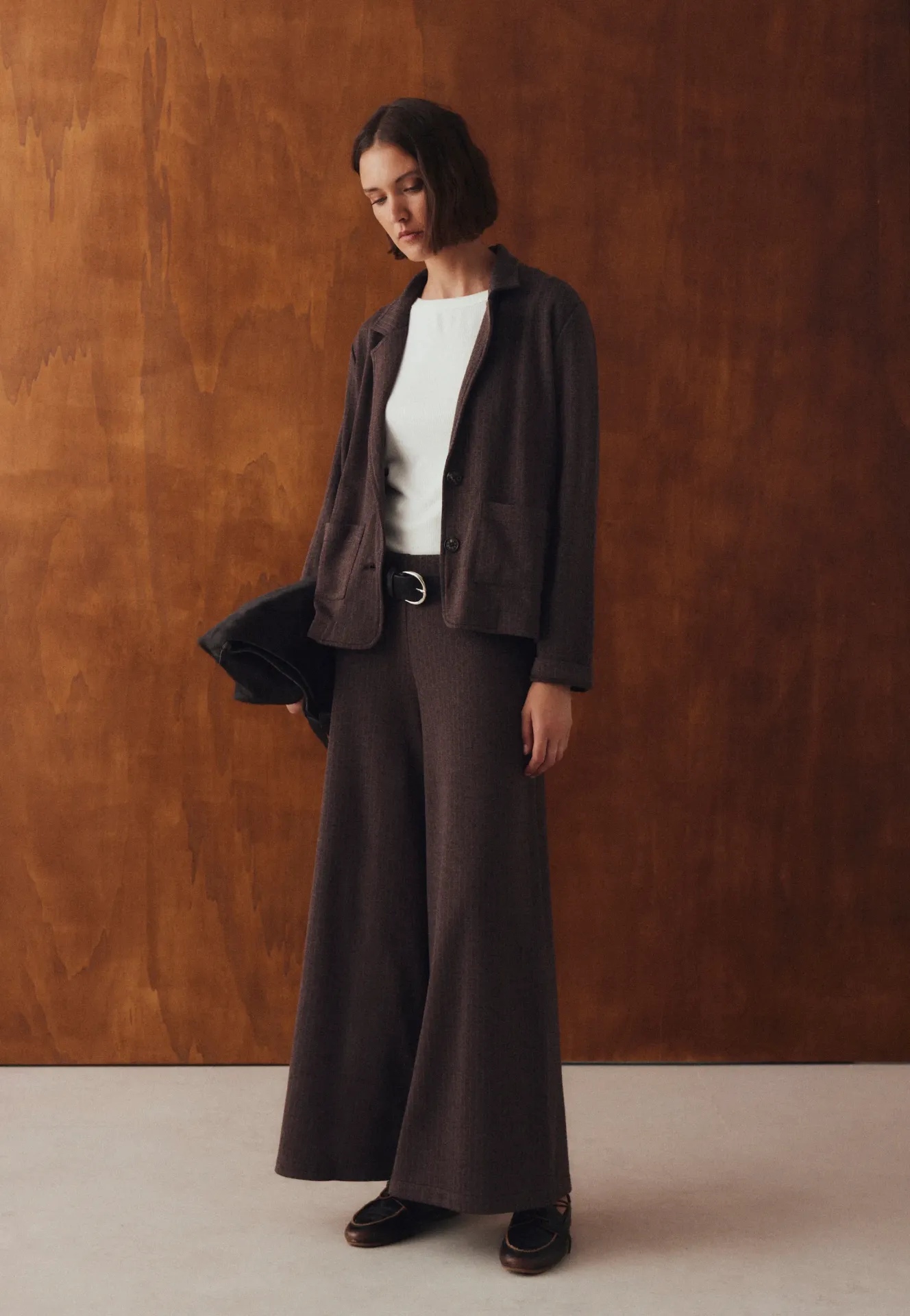 [1P6001TREVI26W36/XSMA] PANTALON RAYA DIPLOMATICA PUNTO (XS/36)
