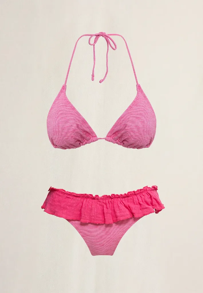 [1B961SALADA2636/XSTE] BIKINI CORTINA (XS/36, TEJA)