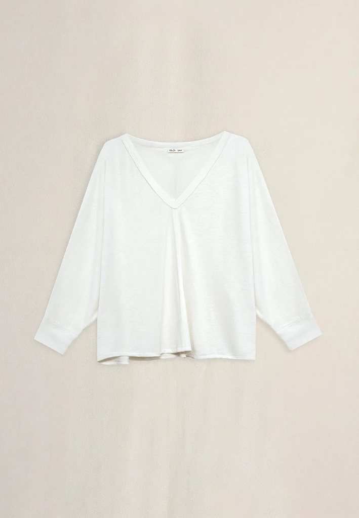 [1S5868PARDELA262-0-1CU] CAMISETA M/L MURCIELAGO (XS/S, CRUDO)