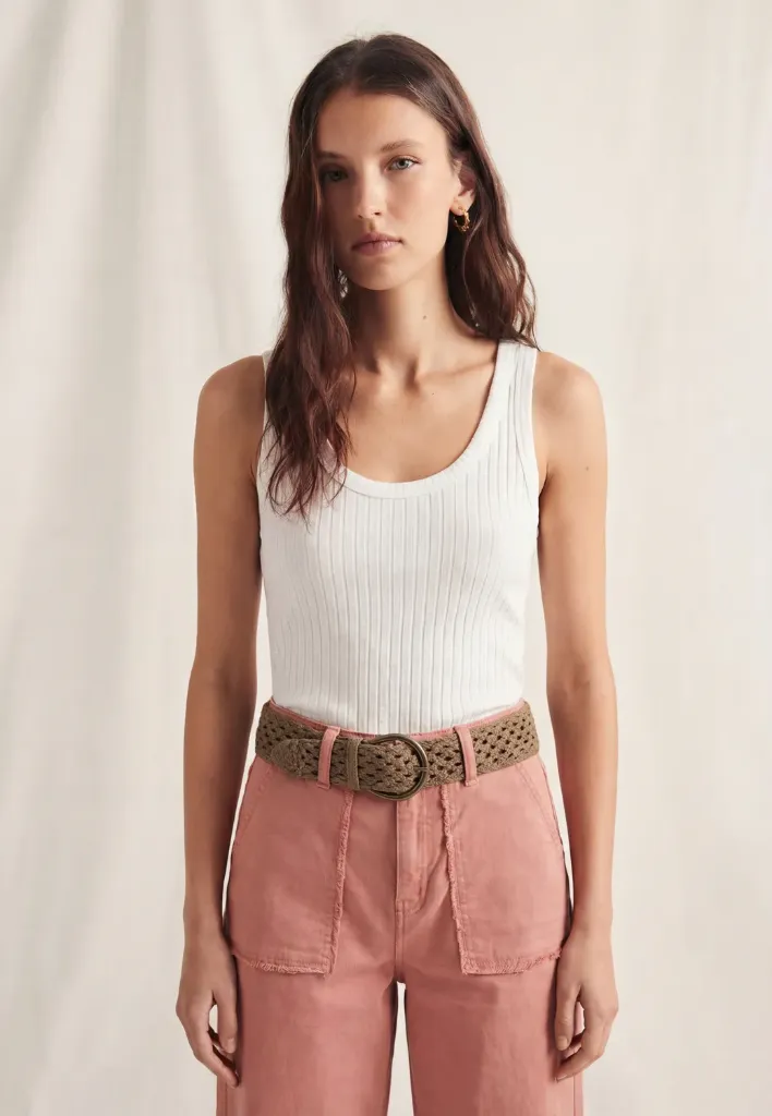 [1S5972VELLS2636/XSBL] CAMISETA TIRANTES (XS/36, BLANCO)
