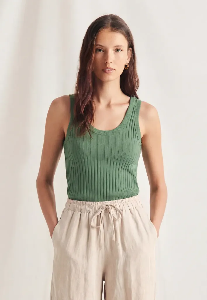 [1S5972VELLS2636/XSVD] CAMISETA TIRANTES (XS/36, VERDOSO)