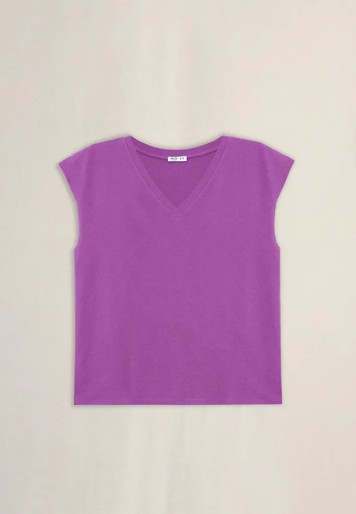 [1S6061MIMI2636/XSBG] CAMISETA PICO (XS/36, BUGANVILLA)