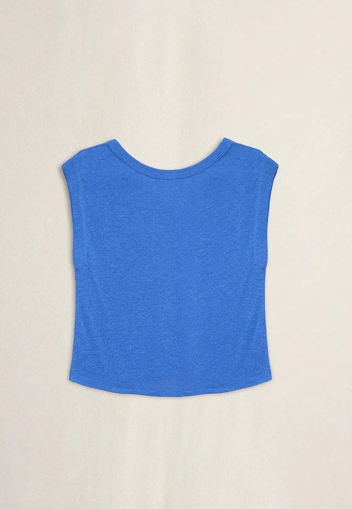 [1S6711PARDELA2636/XSLA] CAMISETA PICO MC (XS/36, AZUL LAVANDA)