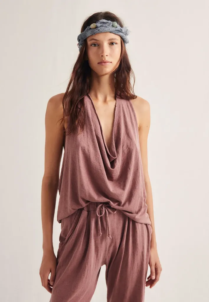 [1S6723MARGO262-0-1HI] CAMISETA TOP HALTER (XS/S, HIELO)