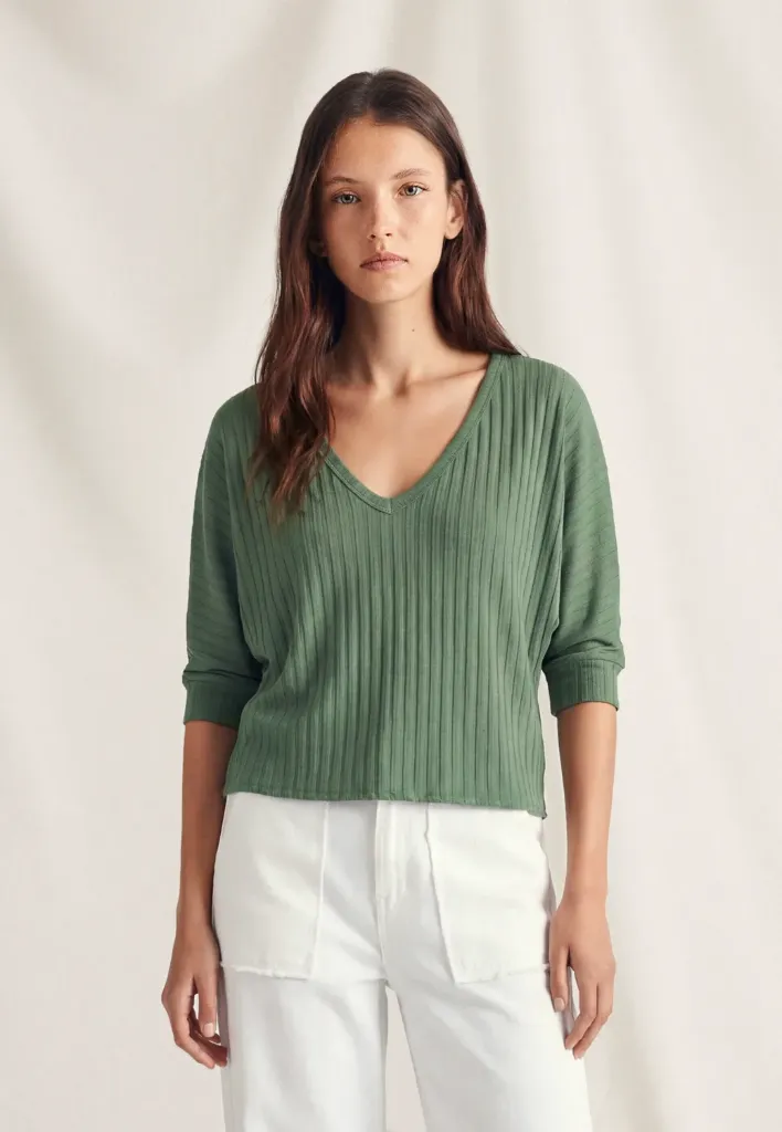 [1S6819VELLS2636/XSVD] CAMISETA CANALE M/ MURCUELAGO (XS/36, VERDOSO)