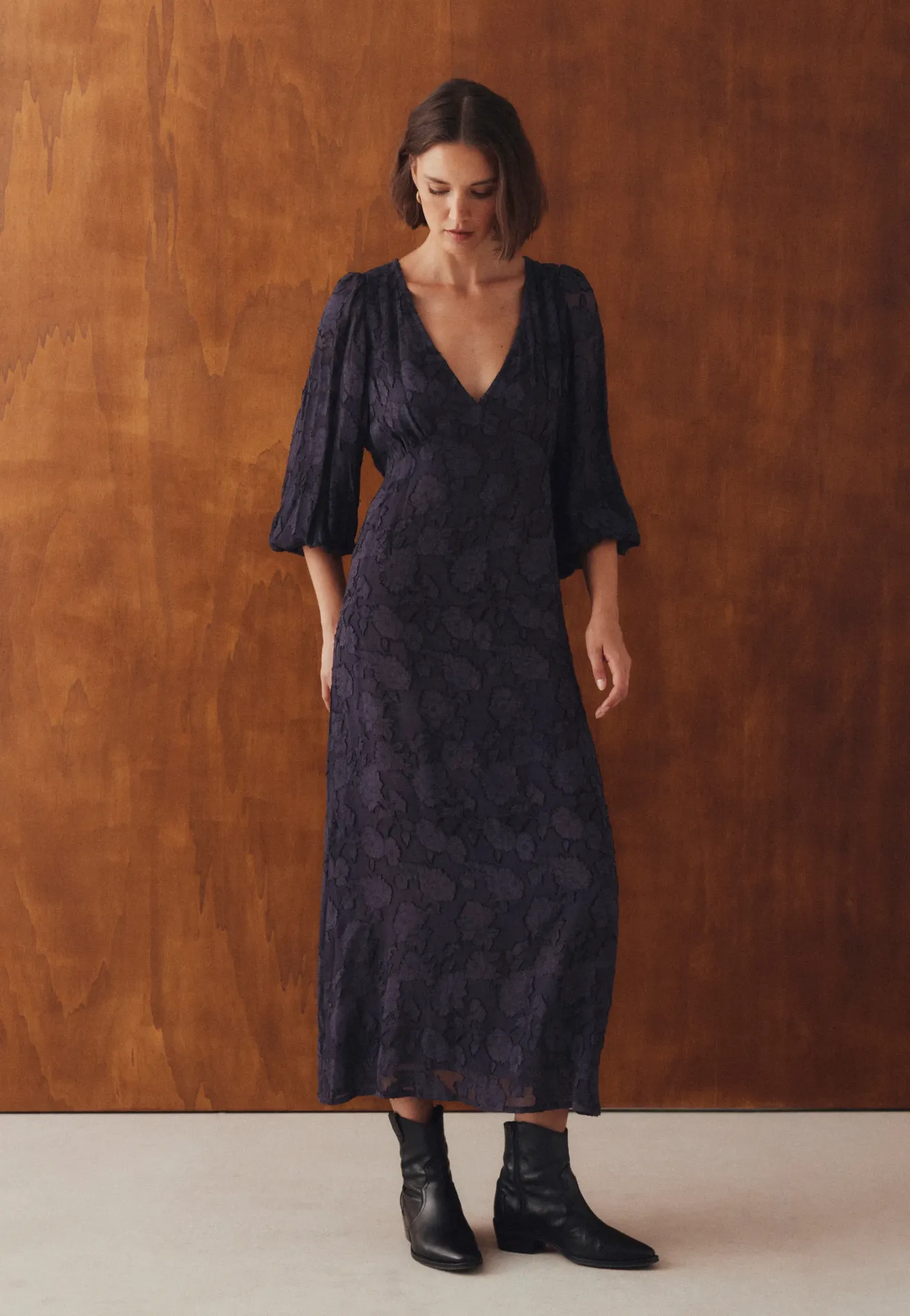 [1V6603SORVELLO26W36/XSGS] VESTIDO JAQUARD (XS/36)