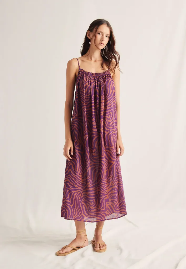 VESTIDO TIRANTES ESTAMPADO