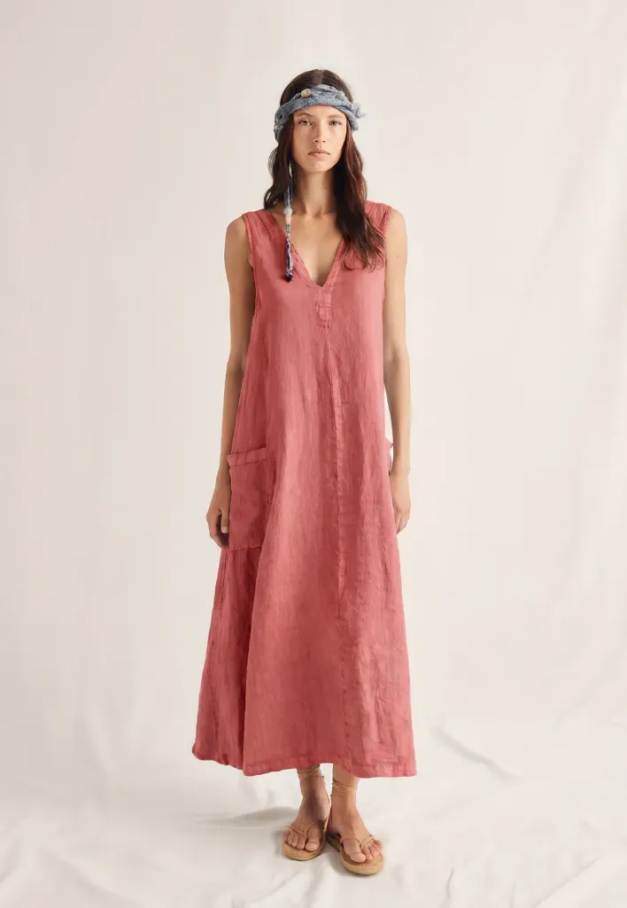 [1V6758GALDA2636/XSCAM] VESTIDO MIDI (XS/36, CAMELIA)