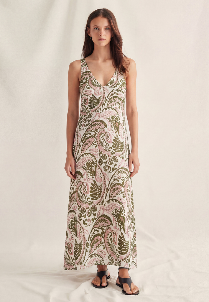 [1V6786POEM2636/XSUN] VESTIDO ESTAMPADO (XS/36)