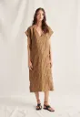 VESTIDO RAYAS LINO